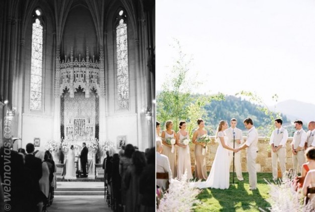 ¿Boda religiosa o boda civil?