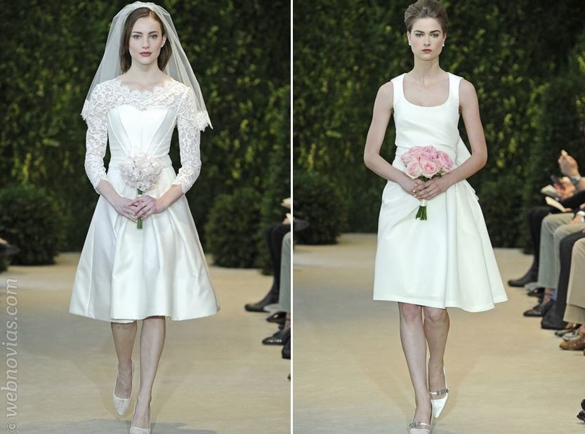 Consejos de moda: vestidos de novia cortos