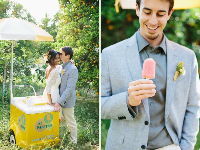 ¡Pon un carrito de helados en tu boda!