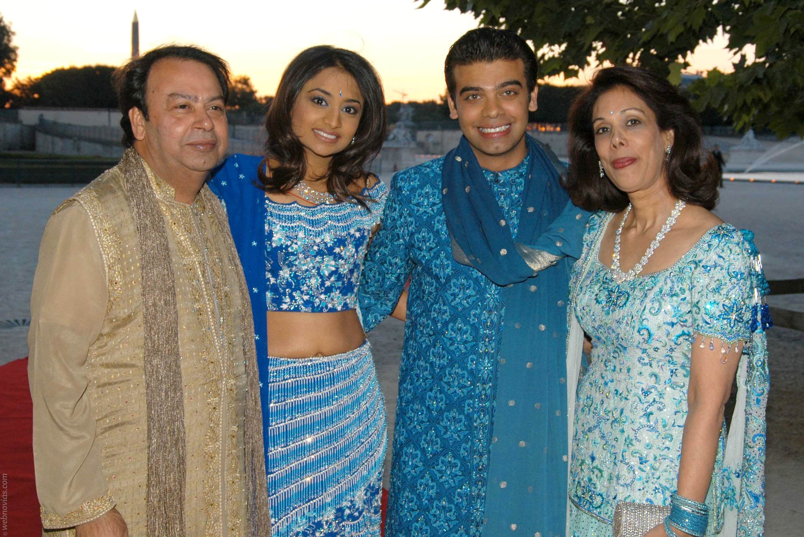 Lujo y color en la boda del clan Mittal