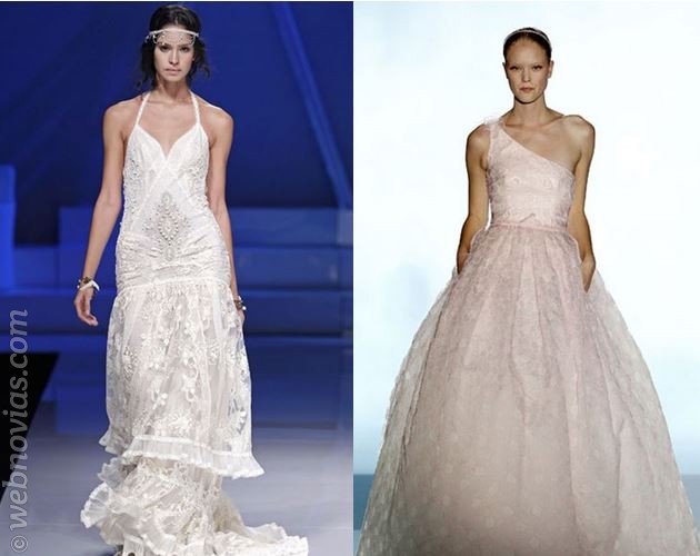 Consejos de moda: Vestidos de novia con flores