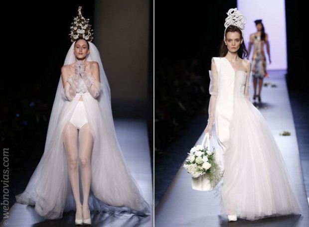 Vestidos de novia Alta Costura Jean Paul Gaultier