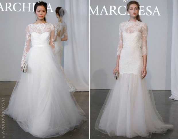 Marchesa y sus vestidos de novia 2015