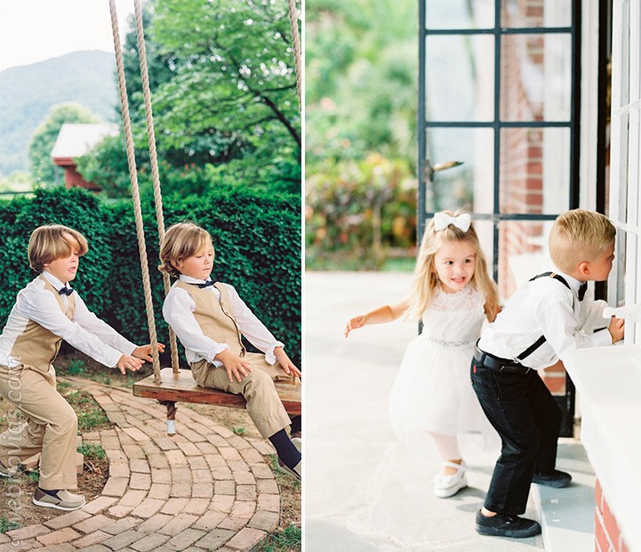 Tips para las fotos de la boda con niños