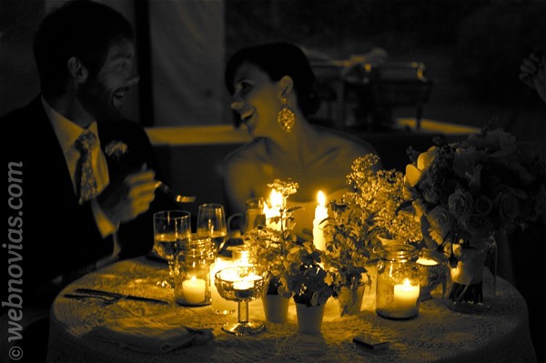 Pon luz a tu boda: decoración con velas