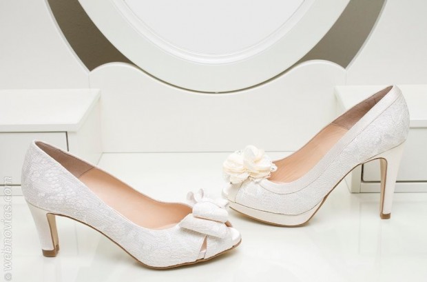 Los zapatos de novia cómodos de Ángel Alarcón
